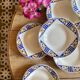 Lot of 10 old soup plates - Badonvillier Bornéo model