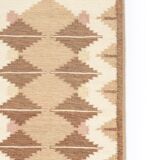 Scandinavian vintage gallery rug, 305/314 cm x 82 cm (120/124 x 32 in)