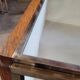 Shop counter display cabinet with old drawers, 1900s