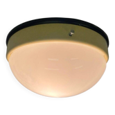 Small Bakelite Bauhaus ceiling light or Flush Mount, wall lamp - 1940s