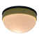 Petit plafonnier en bakélite Bauhaus ou lampe murale - années 1940