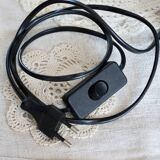 Vintage blue coastal style bedside lamp