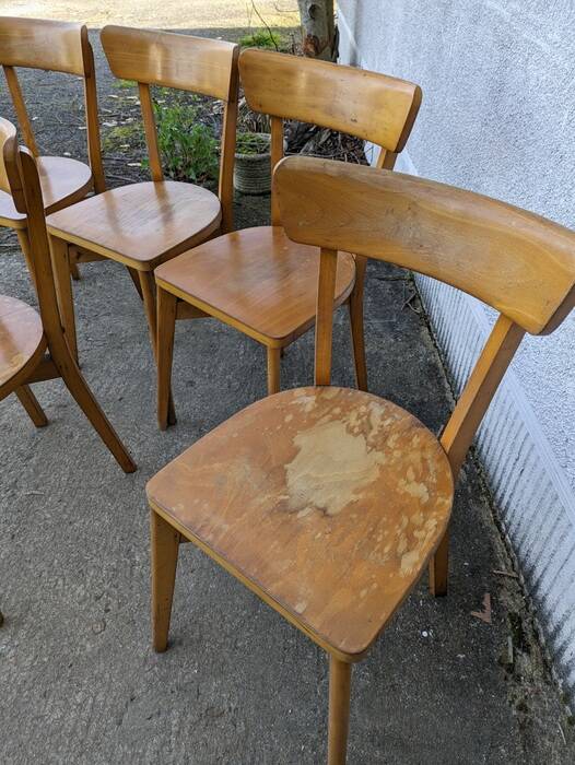 Set of bistro chairs