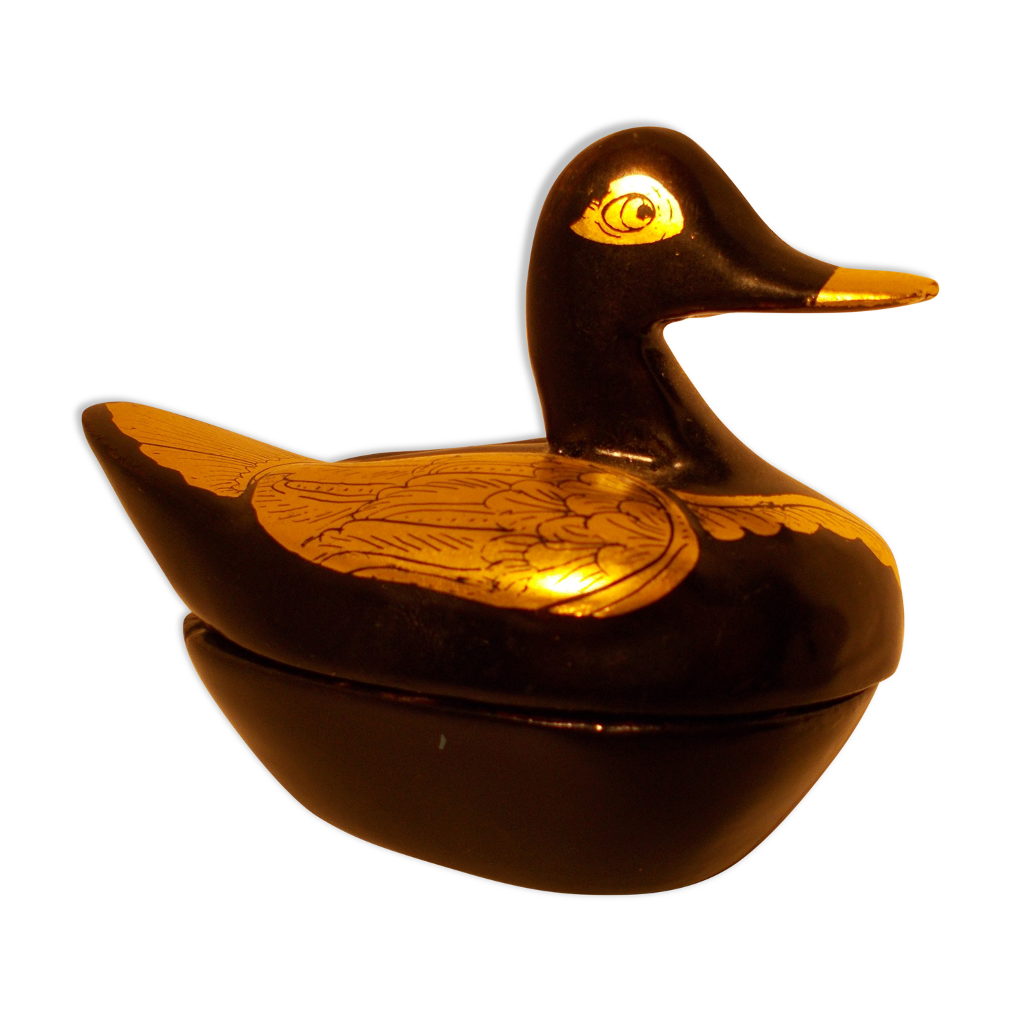 Box Duck wood lacquered