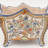 Nevers earthenware planter from the Montagnon factory