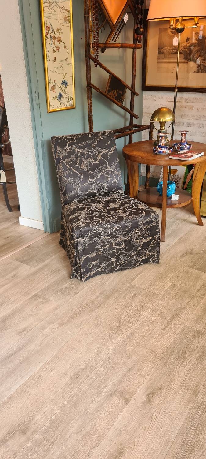 Japanese style fireside chair