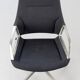 Wilkhahn Graph 3015 office chair in aluminium and fabric