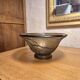 Smoked glass bowl from the Art Deco period, signed Pierre D'Avesn