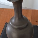 Tin ewer with rose