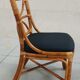Chaise en bambou Roche Bobois 80's