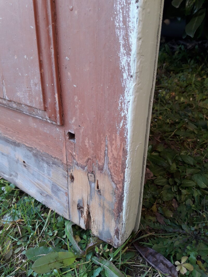 Door 231,5x94,5cm of communication formerly landing