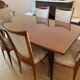 Table à manger 60/70 avec ses 8 chaises