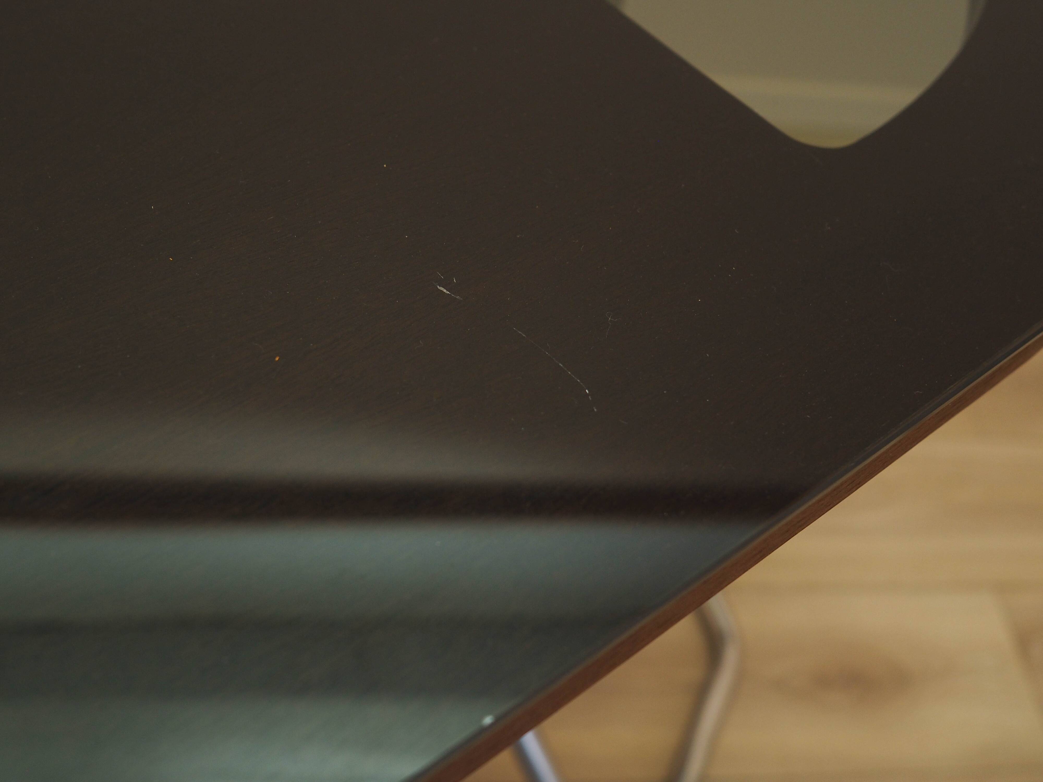 Mahogany desk, Italian design, 1980s, made in Italy