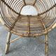 Paire de fauteuils en rotin