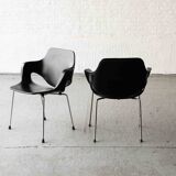 Set of 2 dining chairs by Straatman, Loral & Cie, Belgium, 1960's