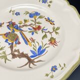 Assiette décorative peinte à la main Le Poët Laval – 0625IAV4