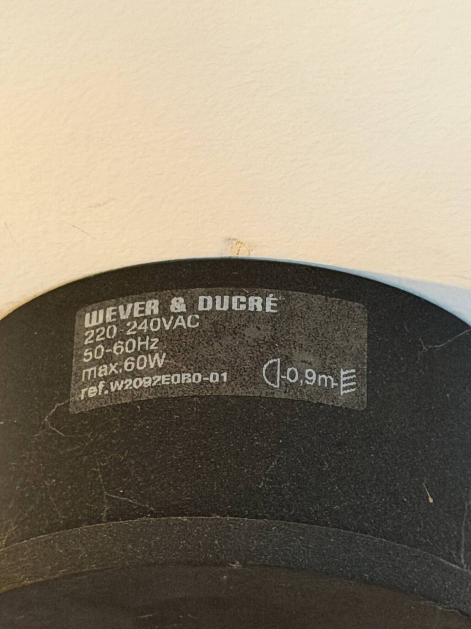Suspension / luminaire design wever & ducre - model wiro