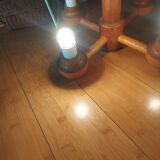 Vintage Ikea pine chandelier