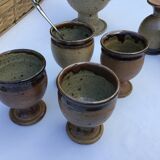 6 cups sandstone P.Digan La Borne pyrite
