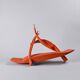 Abstract sculpture by Paolo Schiavocampo, circa 1970
