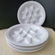 Set of 4 Pillivuyt porcelain snail plates