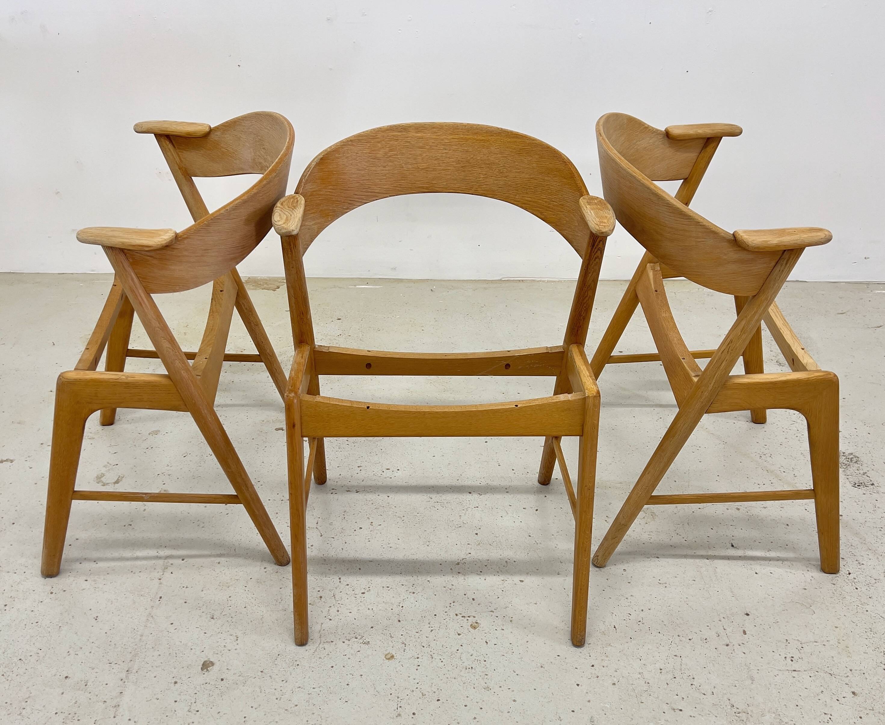Kai Kristiansen Model 32 Dining Chairs, Korup Møbelfabrik.