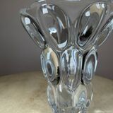 70s crystal vase
