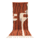 Tapis berbère tissé main traditionnelle taille 1/2 m