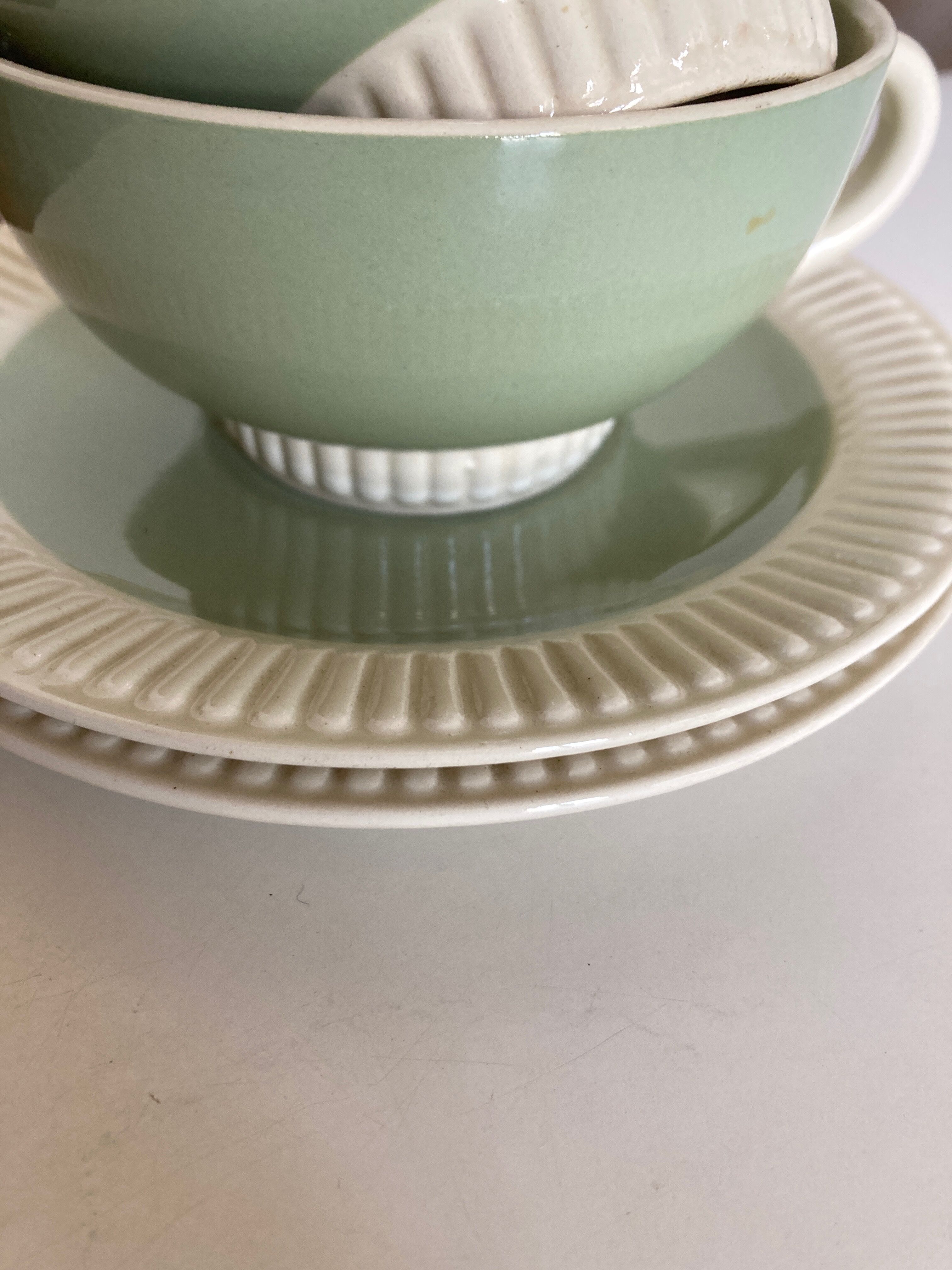 Pair of capri V&B Villeroy 1950 lunch cups