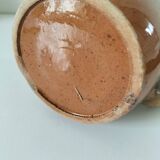 Glazed earthenware jug