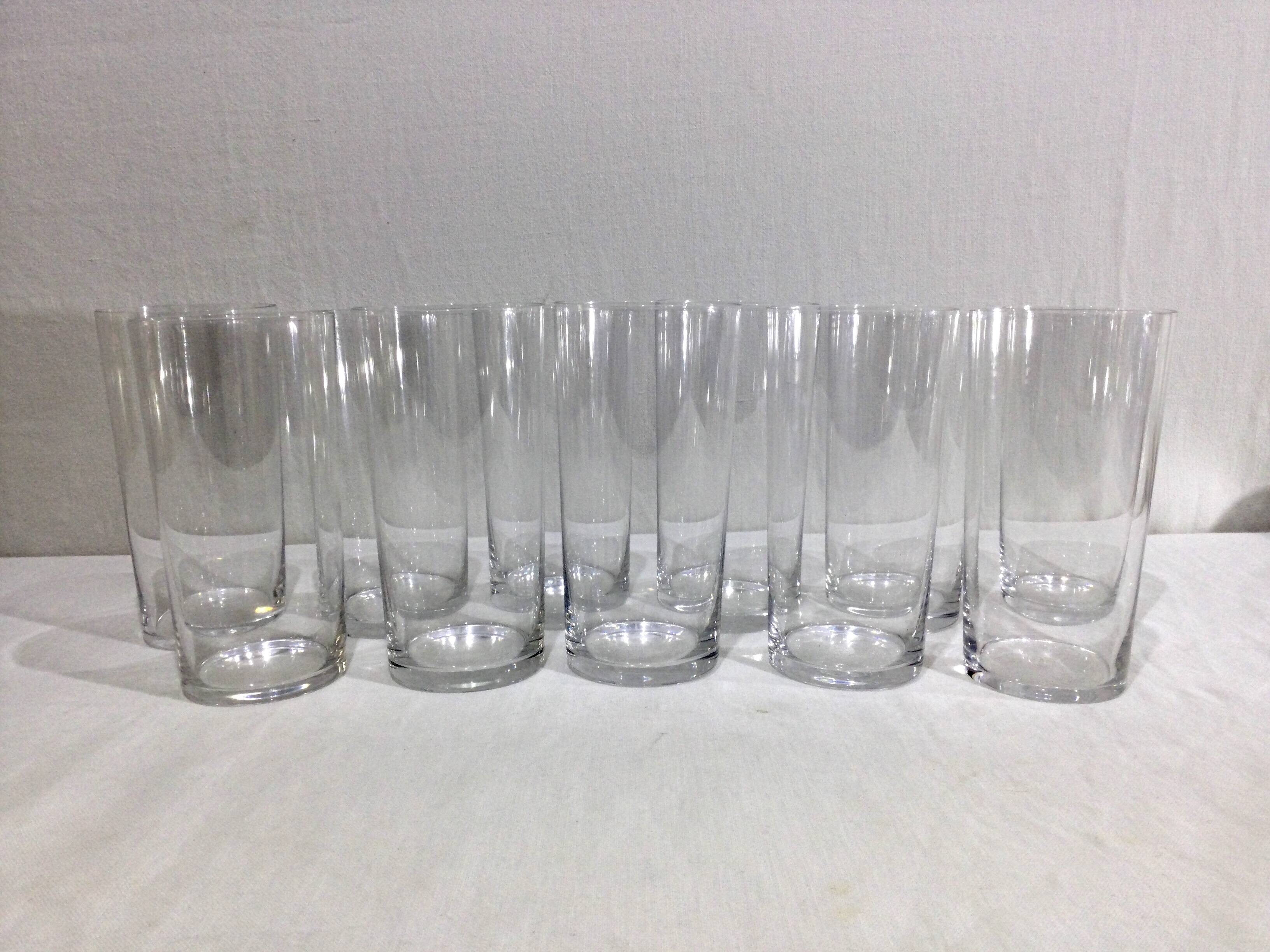 Baccarat - 11 Orangeade Glasses