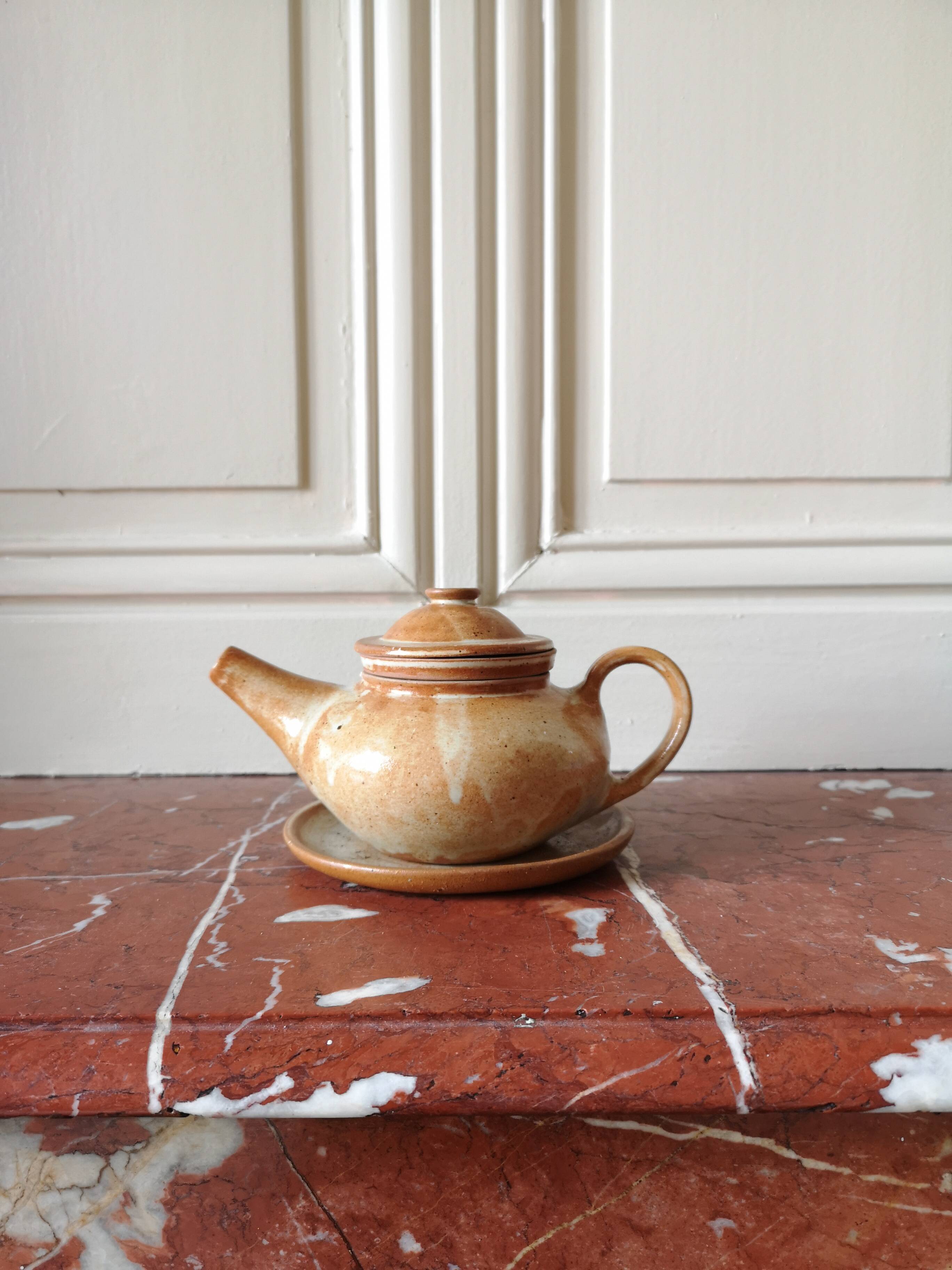 Chinese terracotta teapot, tea service