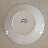 Plate iron earth monogram B