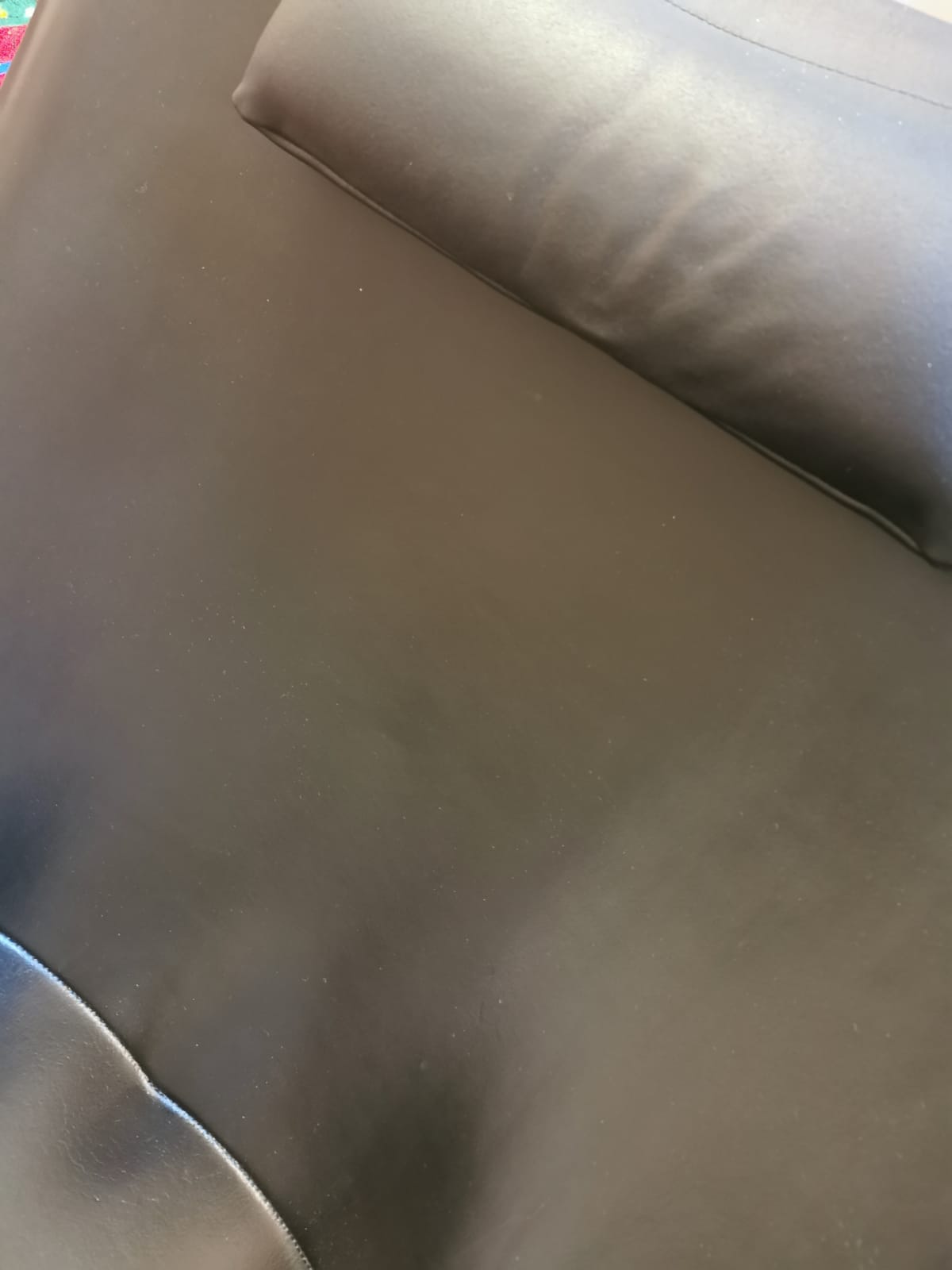 Vintage leather armchair