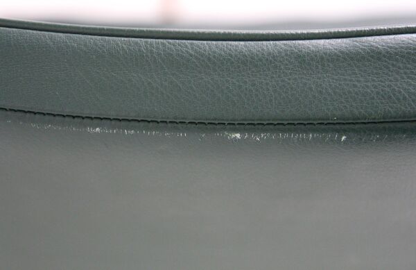 Set de 2 fauteuils en cuir, Karl Erik Ekselius, Suède, 1960