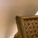 Console rotin vintage