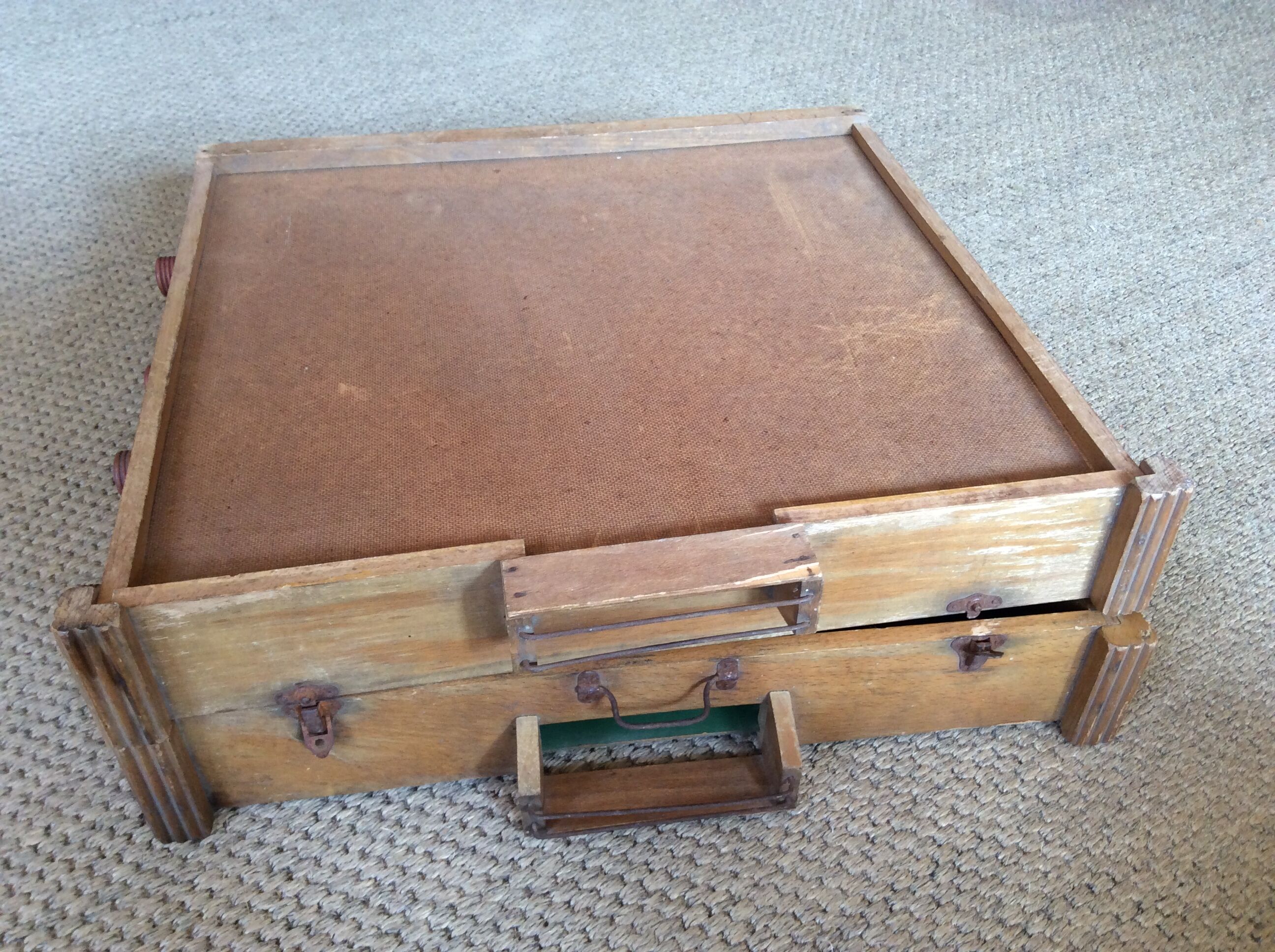 Folding table football