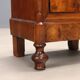 Antique Louis-Philippe bedside table in walnut, Italy, 19th century.