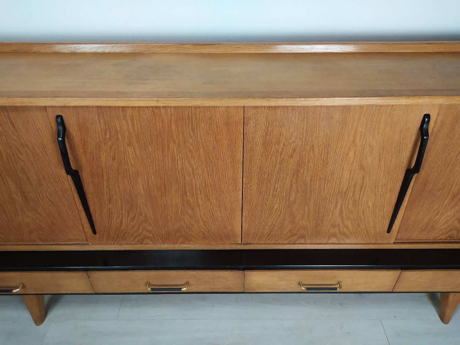 Vintage oak enfilade