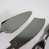 8-piece teak cake server set, Denmark 1970