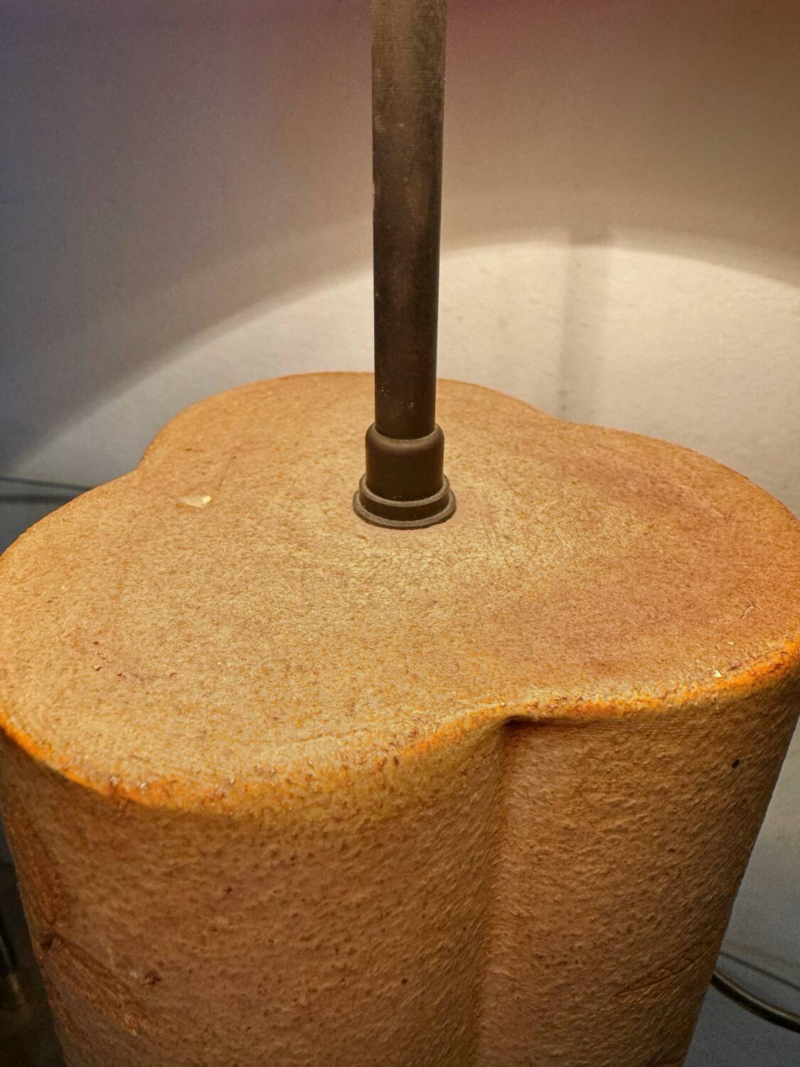 Raymonde Leduc ceramic lamp from the 70s