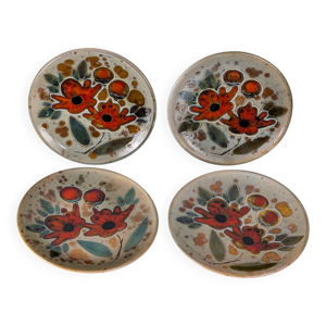assiettes Monique Brenner - 1960