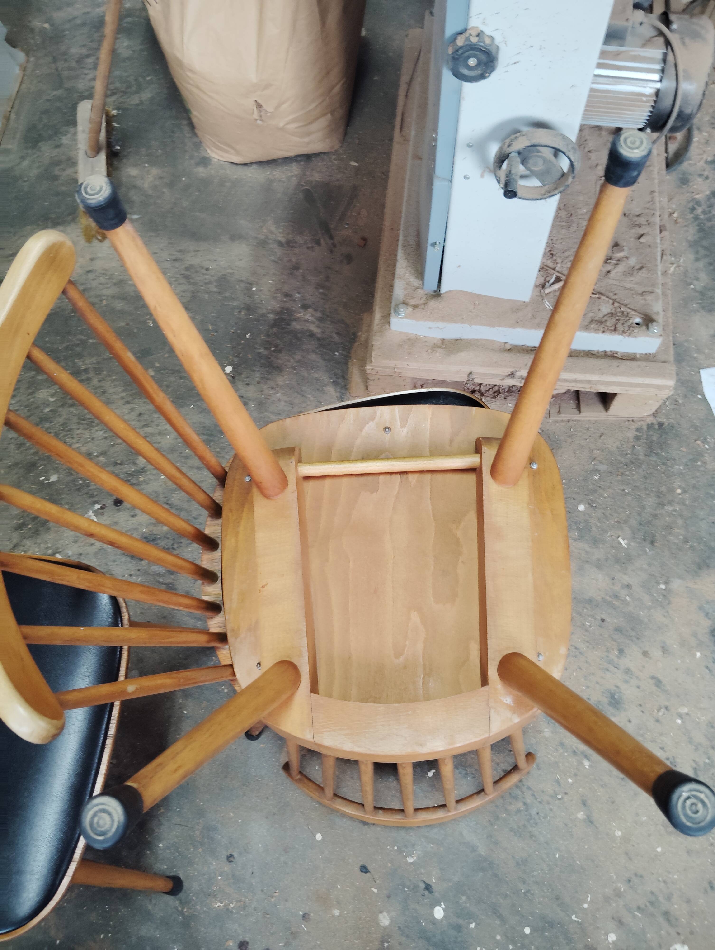 Set of 6 Baumann chairs model Sonate.