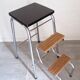 Stainless and formica stepladder