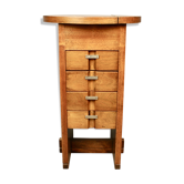 Bedside Walnut drawer XIX