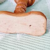 Double wooden hook
