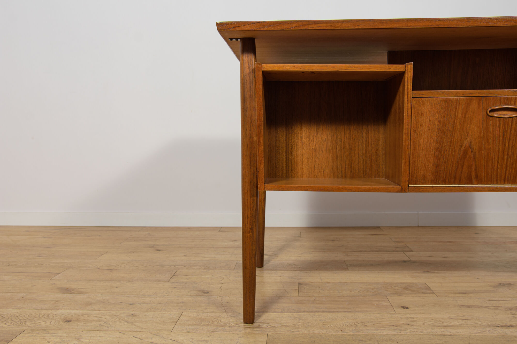 Mid-Century Teak Desk by Gunnar Nielsen Tibergaard, Denmark, 1960s