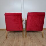 Paire de fauteuils by Tatra Nabytok