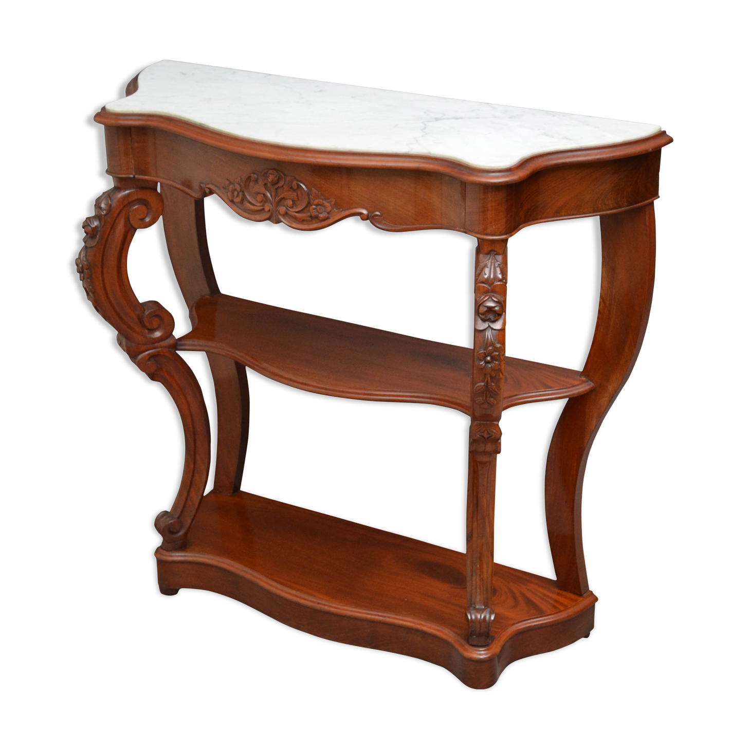 Victorian Period Mahogany Console Table