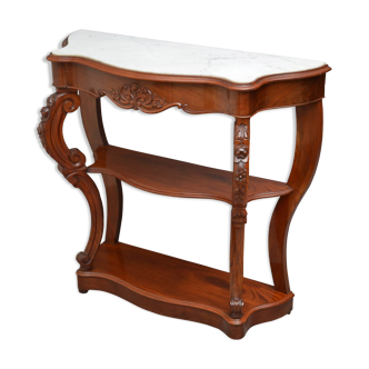 Victorian Period Mahogany Console Table